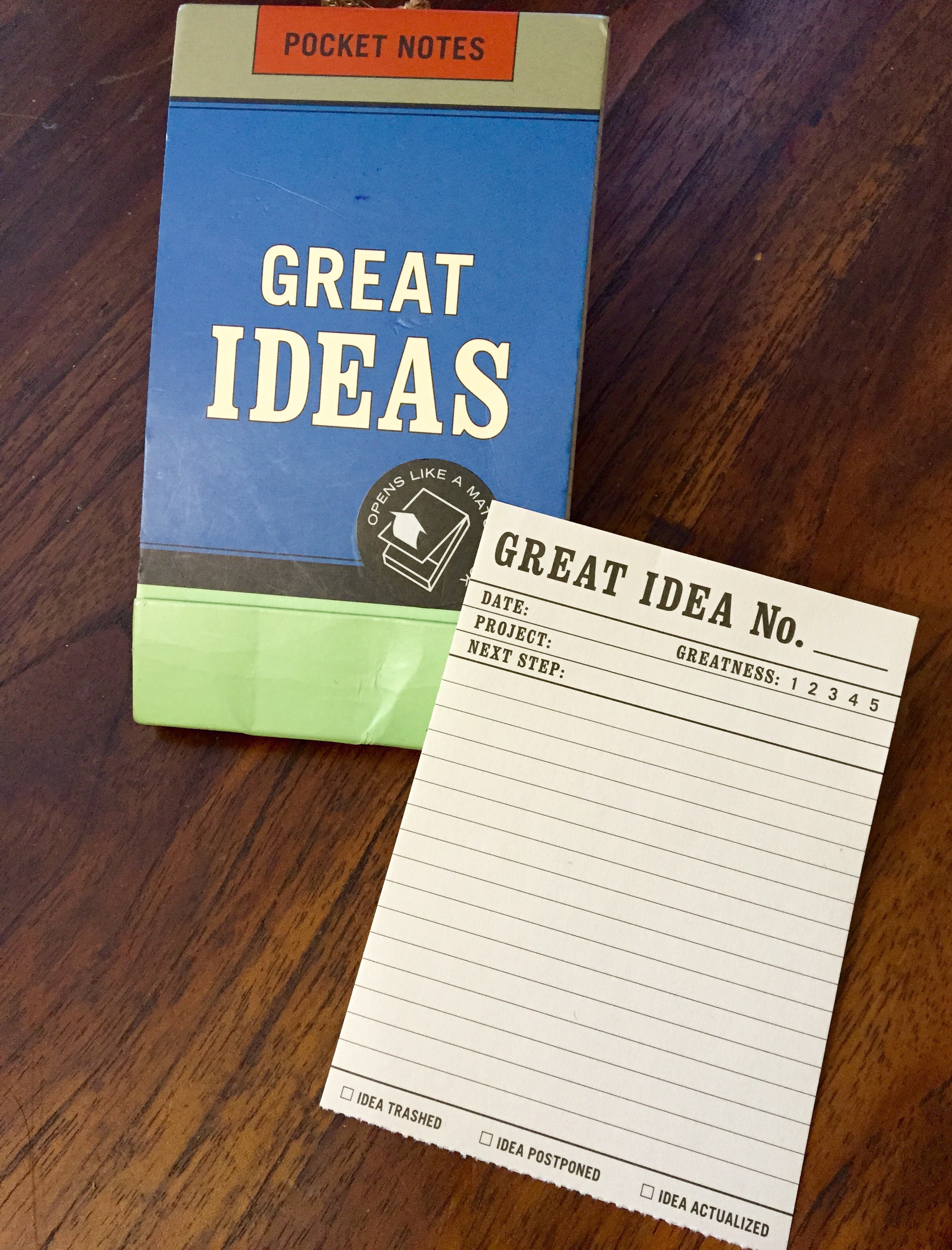 GREAT IDEAS NOTEBOOK